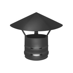 Зонт BLACK (AISI 430/0,5мм) д.115