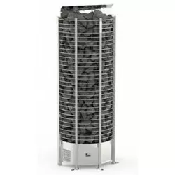 SAWO Электрическая печь Tower напольная пристенная, без пульта, встр. блок мощности, 8,0 кВт, нерж. сталь, артикул TH5-80Ni2-WL-P