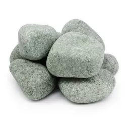 Камень  ЖАДЕИТ шлифованный средний, 20 кг в ведре (Хакасия)