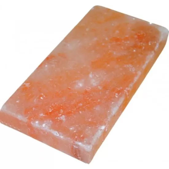 Плитка из Гималайской соли 20*10*1,5 см шлифованная